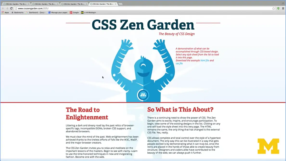 CSS Zen Garden, #4.