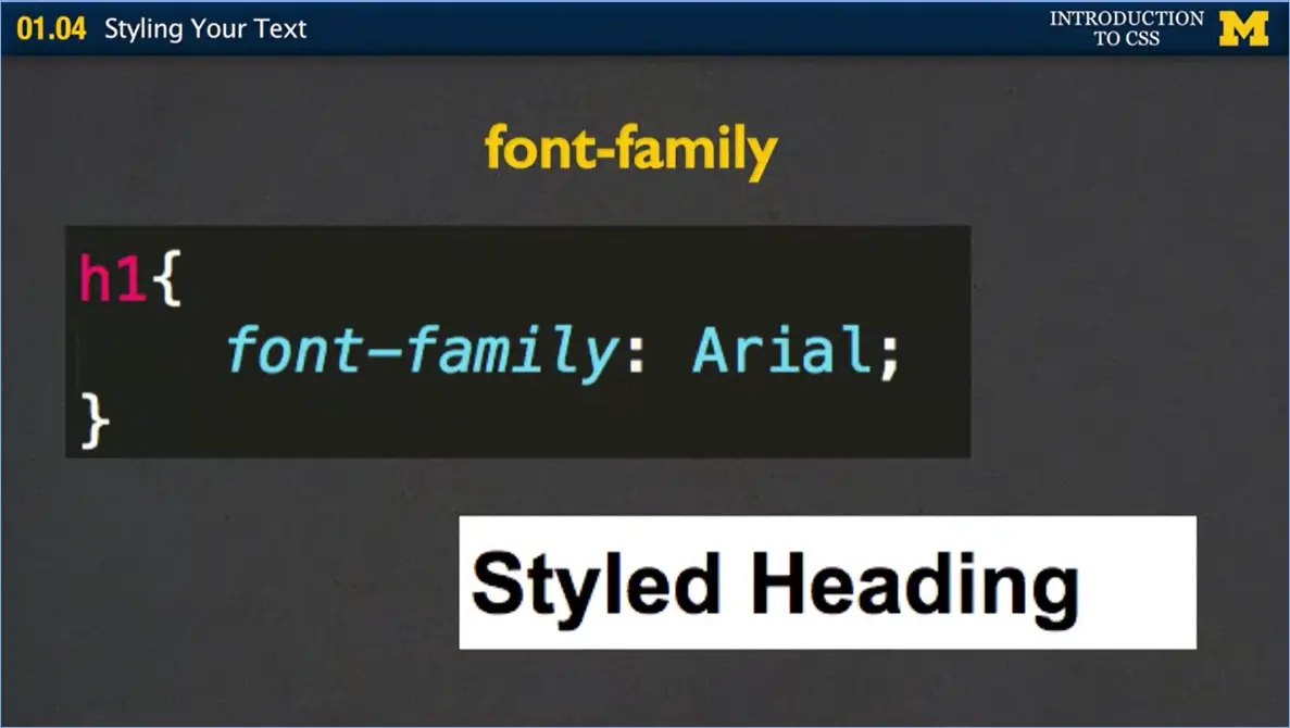 Font-family, #2.