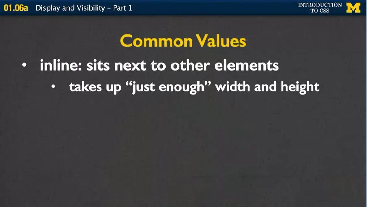 Common values, #1.