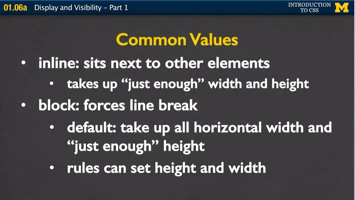 Common values, #3.