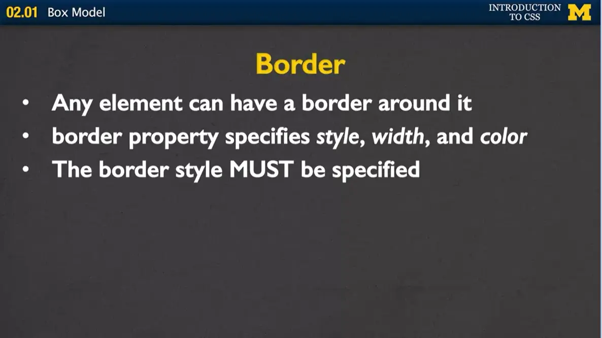 Border, #1.