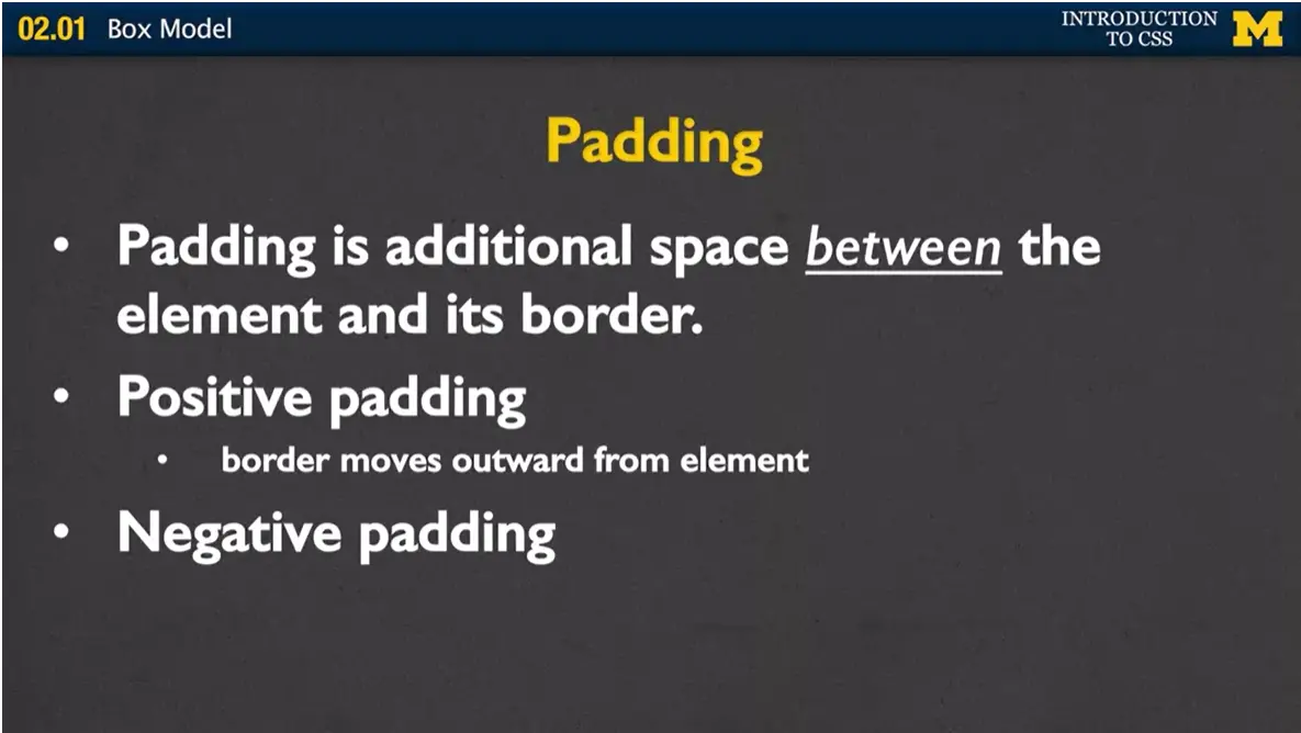 Padding