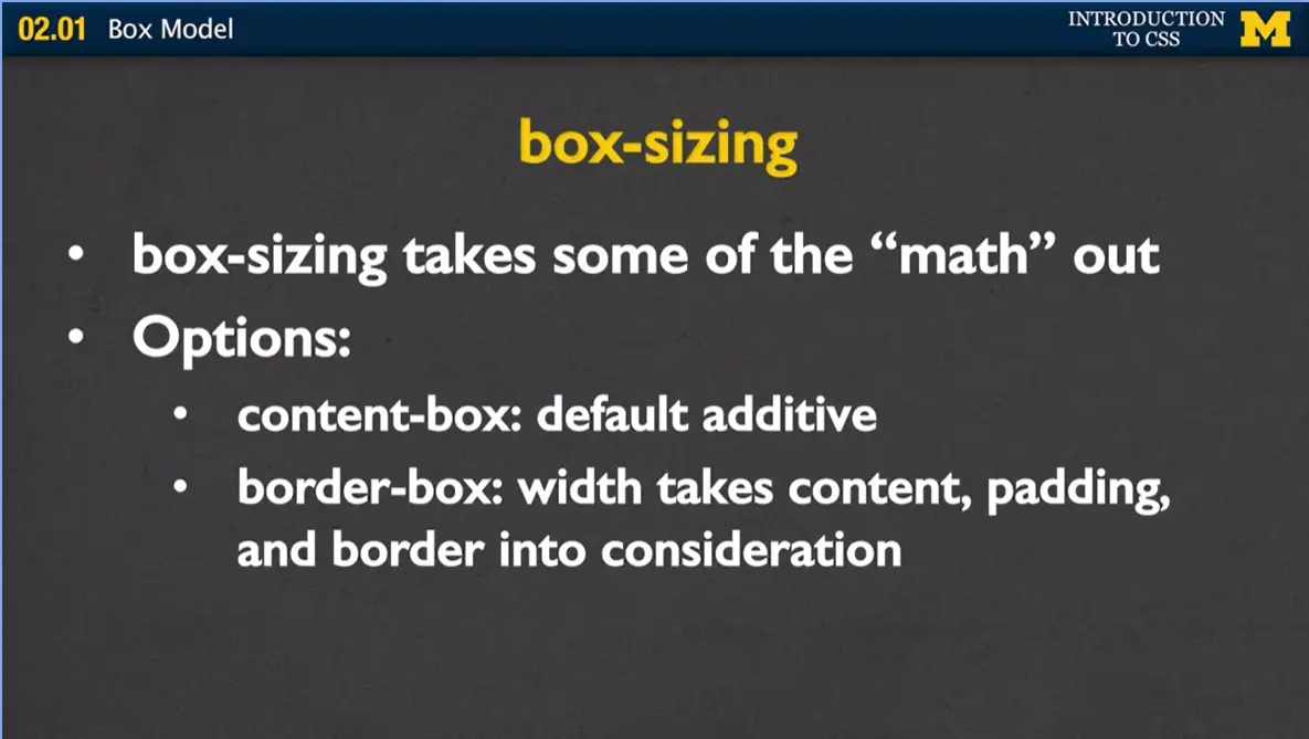 box-sizing