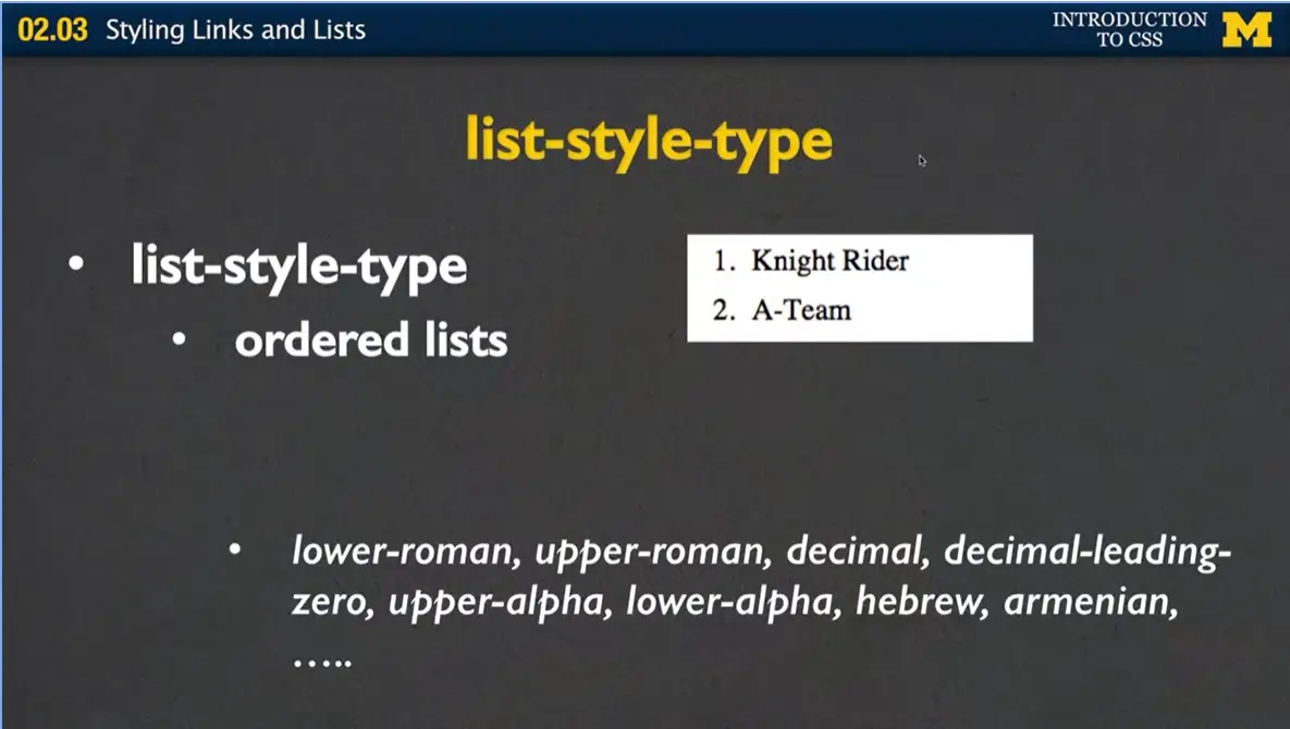 list-style-type, #1.