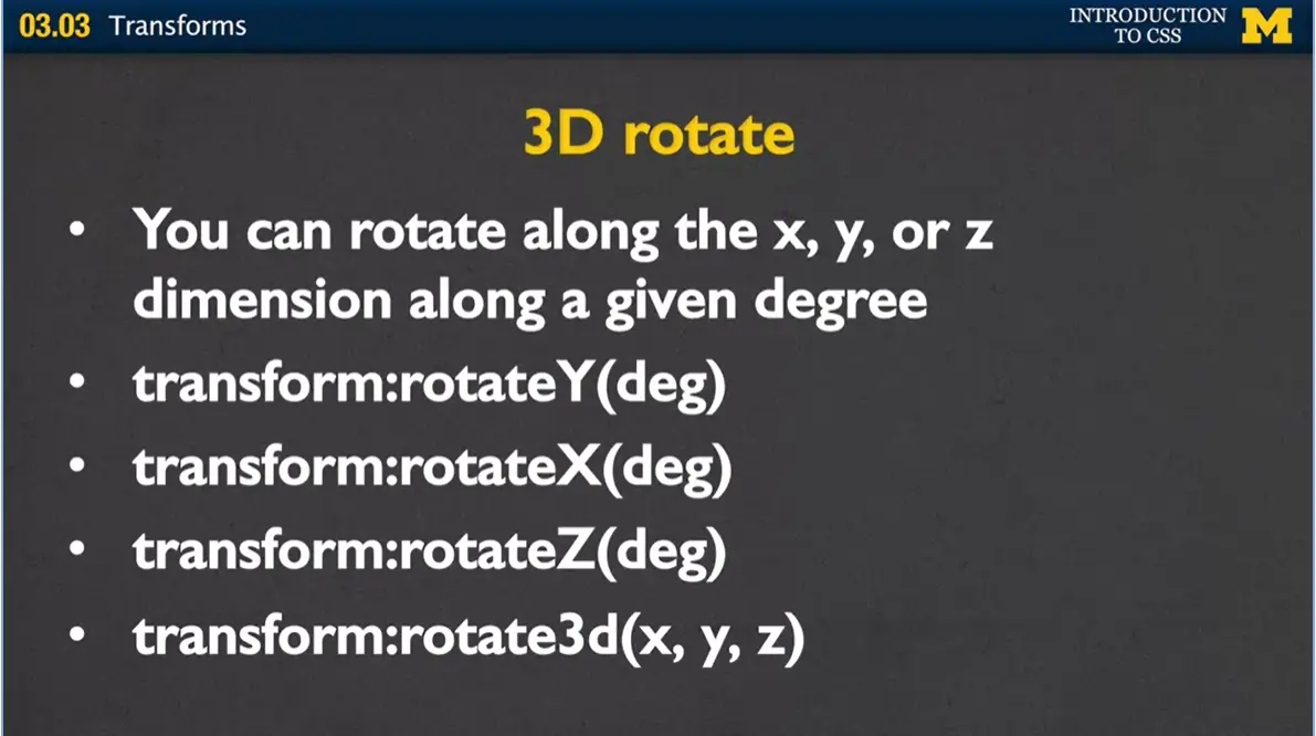 3d Rotate.